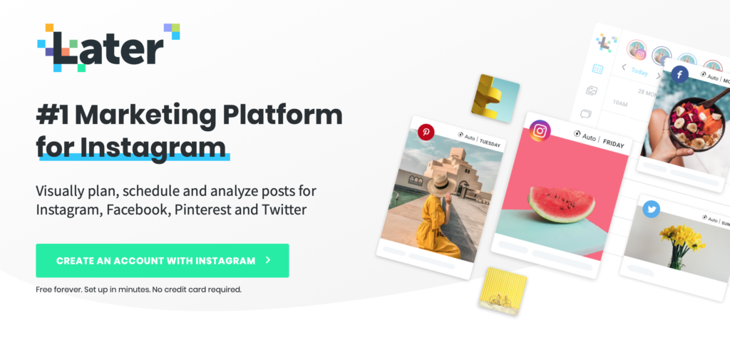 free later for instagram scheduler